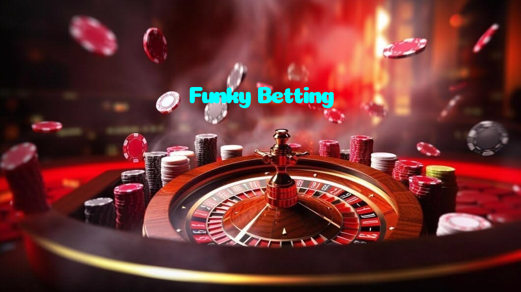 Funky Betting casino presented on mobile device in Pakistan with slots and live games